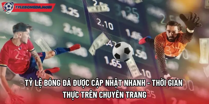 Tỷ lệ bóng đá được cập nhật nhanh - thời gian thực trên chuyên trang